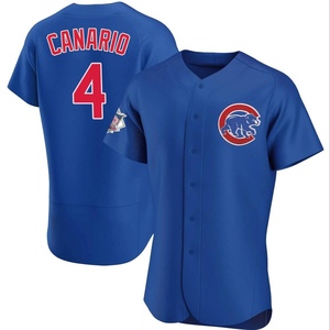 Men's Chicago Cubs Alexander Canario Authentic Royal Alternate Jersey