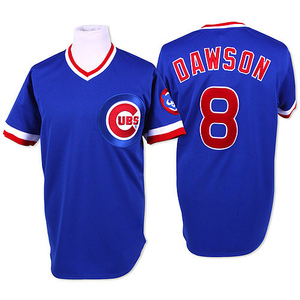 Andre Dawson Chicago Cubs Women's Royal Roster Name & Number T-Shirt 