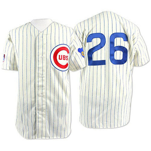 Men's Majestic Chicago Cubs #26 Billy Williams Authentic Green