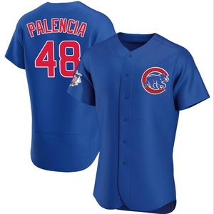 Men's Chicago Cubs Daniel Palencia Authentic Royal Alternate Jersey