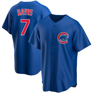 White Jody Davis Men's Chicago Cubs Home Jersey - Authentic Big