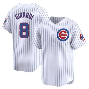 Men's Chicago Cubs Joe Girardi Limited White Home Jersey