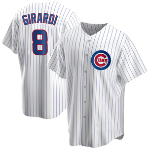 Men's Chicago Cubs Joe Girardi Replica White Home Jersey