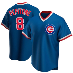 Joe Pepitone Chicago Cubs Men's Royal Branded Base Runner Tri-Blend T-Shirt  