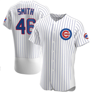 LEE SMITH SIGNED CUSTOM REPLICA CUBS PINSTRIPE JERSEY