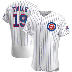 MAJESTIC  MANNY TRILLO Chicago Cubs 1987 Cooperstown Baseball Jersey