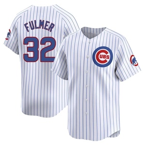 Men's Chicago Cubs Michael Fulmer Limited White Home Jersey