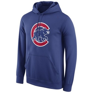 Men's New Era Royal Chicago Cubs Twofer Pullover Hoodie