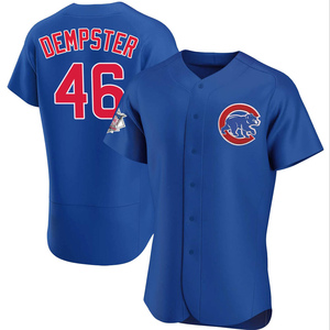 Men's Chicago Cubs Ryan Dempster Authentic Royal Alternate Jersey