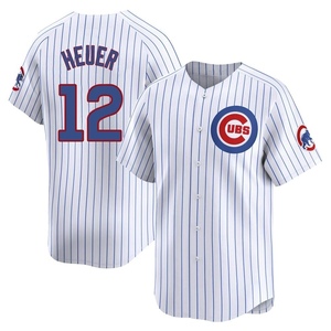 Youth Chicago Cubs Codi Heuer Limited White Home Jersey