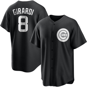 Youth Chicago Cubs Joe Girardi Replica White Black/ Jersey